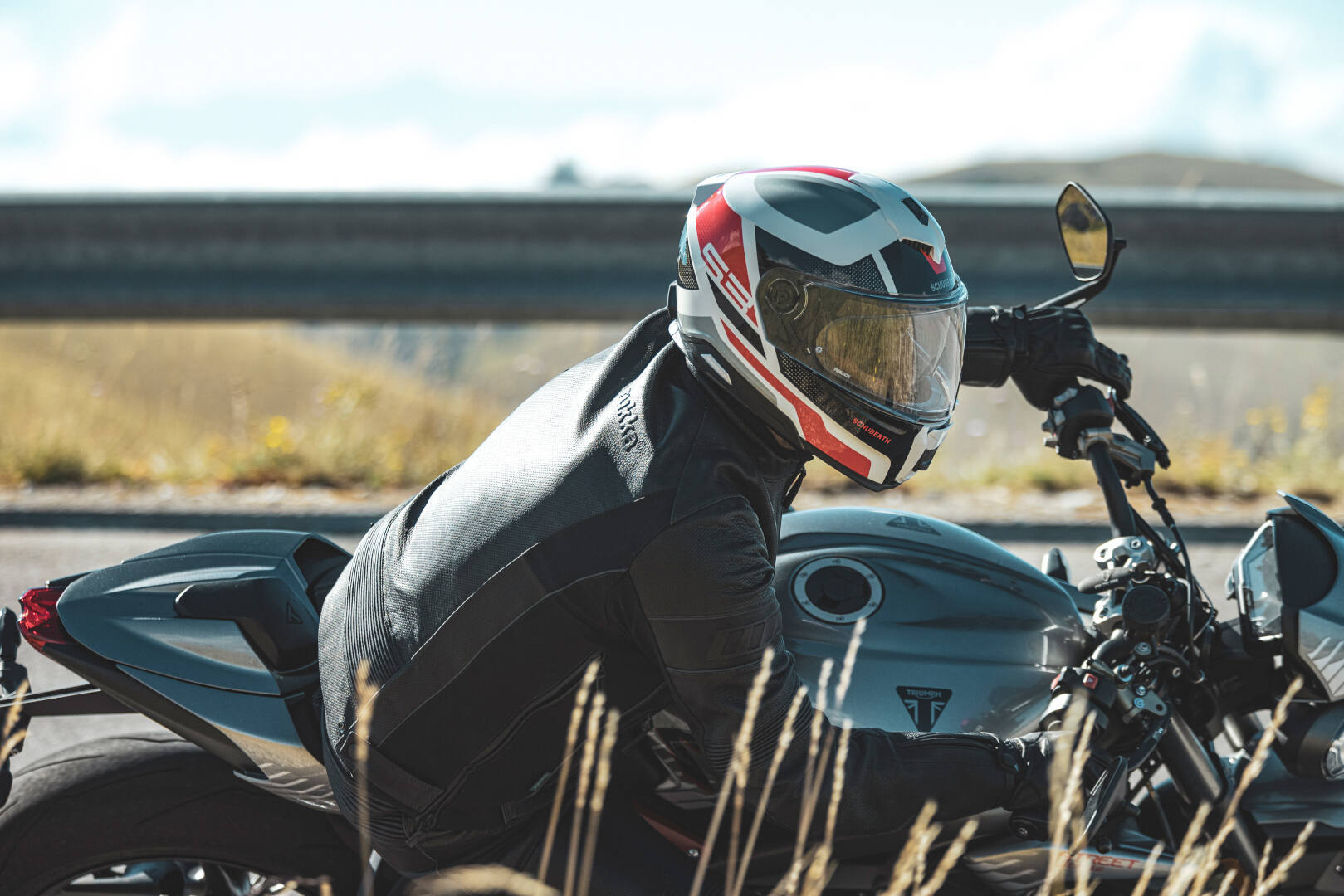 Schuberth S3 Daytona Casco rosso/nero/bianco S (54/55) Figura 6
