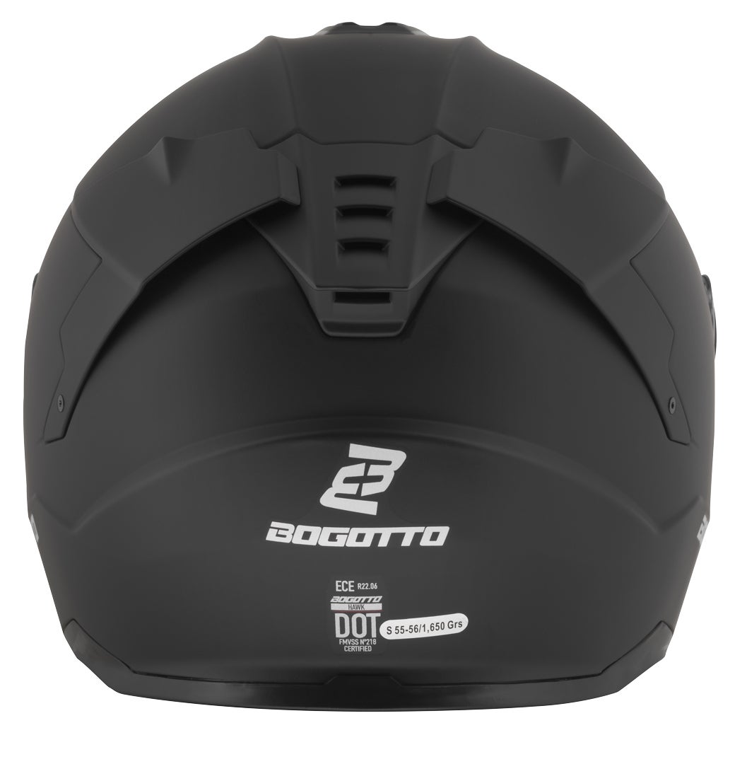 Bogotto FF122 SVK Solid Sisak Black Matt M (57/58) 6. ábráz