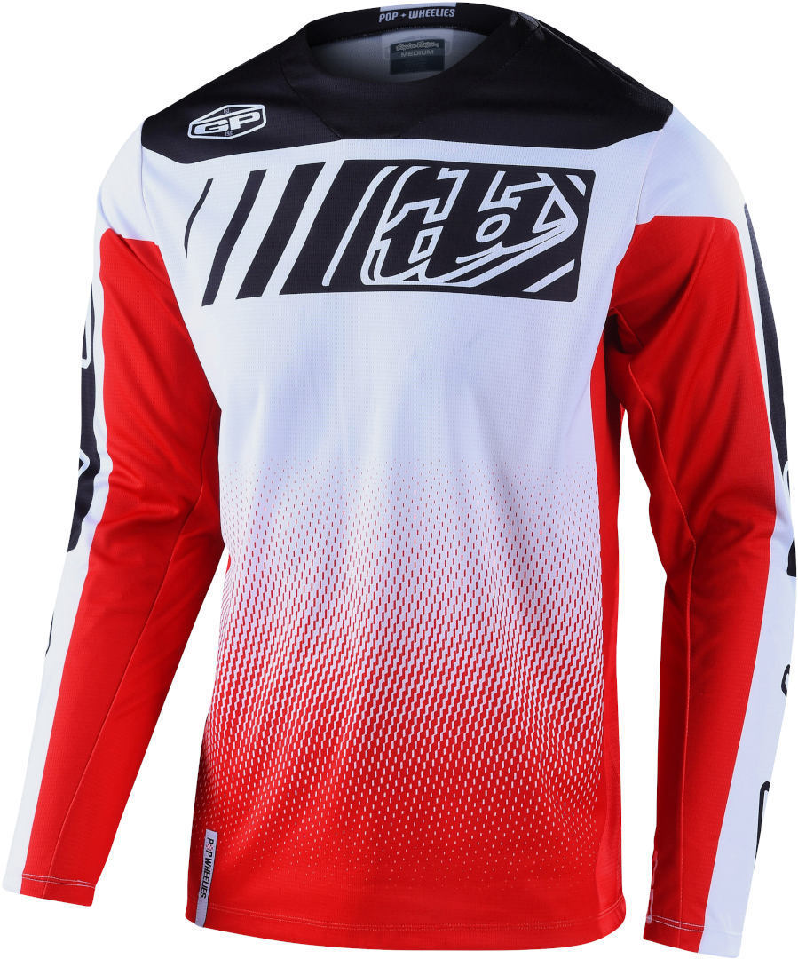 Troy Lee Designs GP Gear Icon Motocross Jersey rot M Abbildung 1