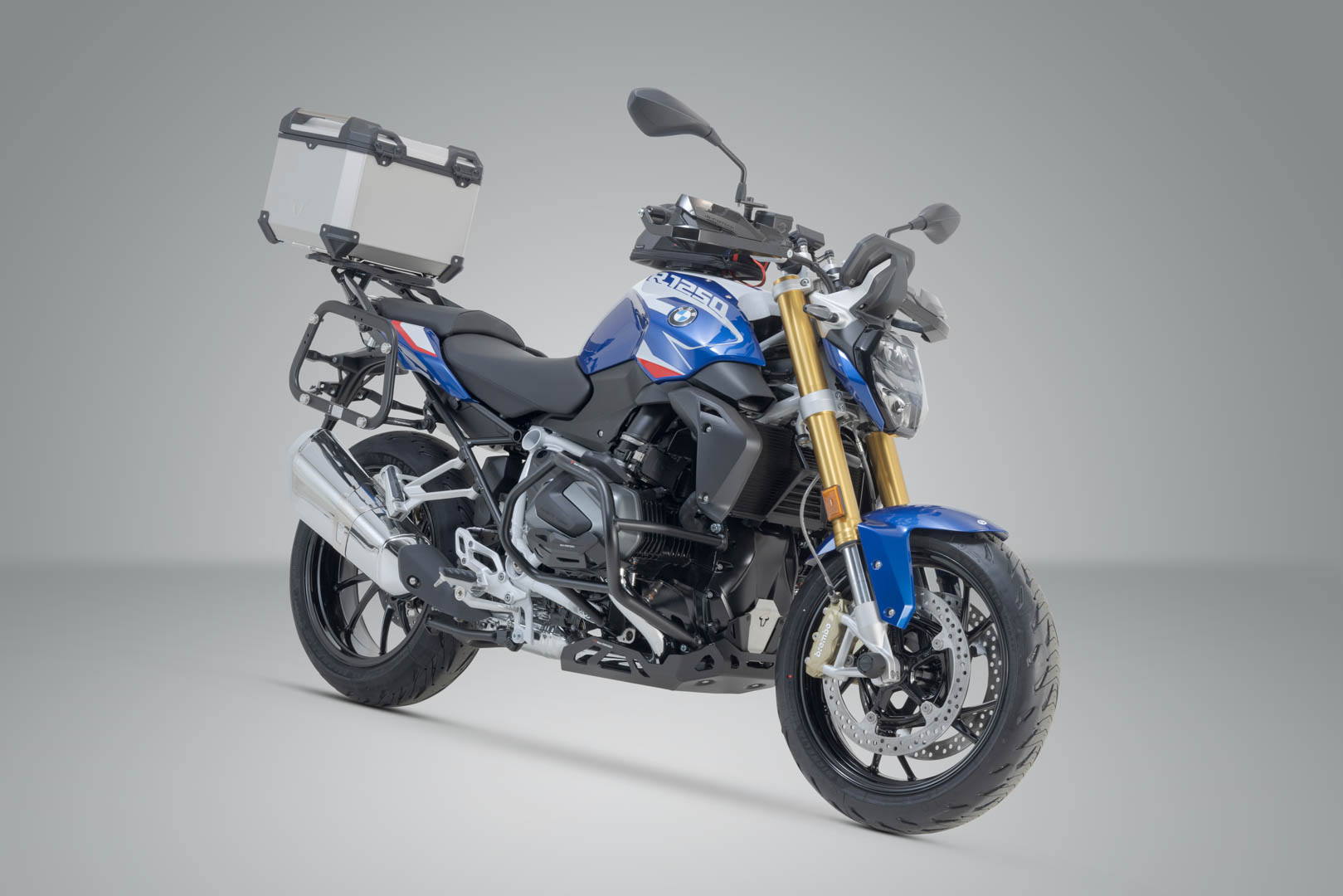Sistem top case SW-Motech TRAX ADV - Argintiu. BMW R1200 R/RS (14-18), R1250 R/RS (18-). Figura 2