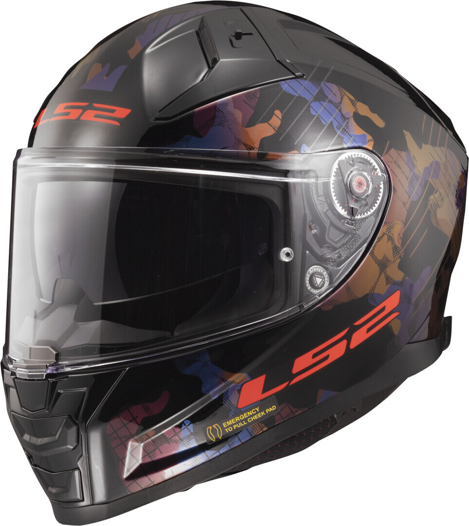 LS2 FF811 Vector II Kamo Helmet M (57/58) Figure 1