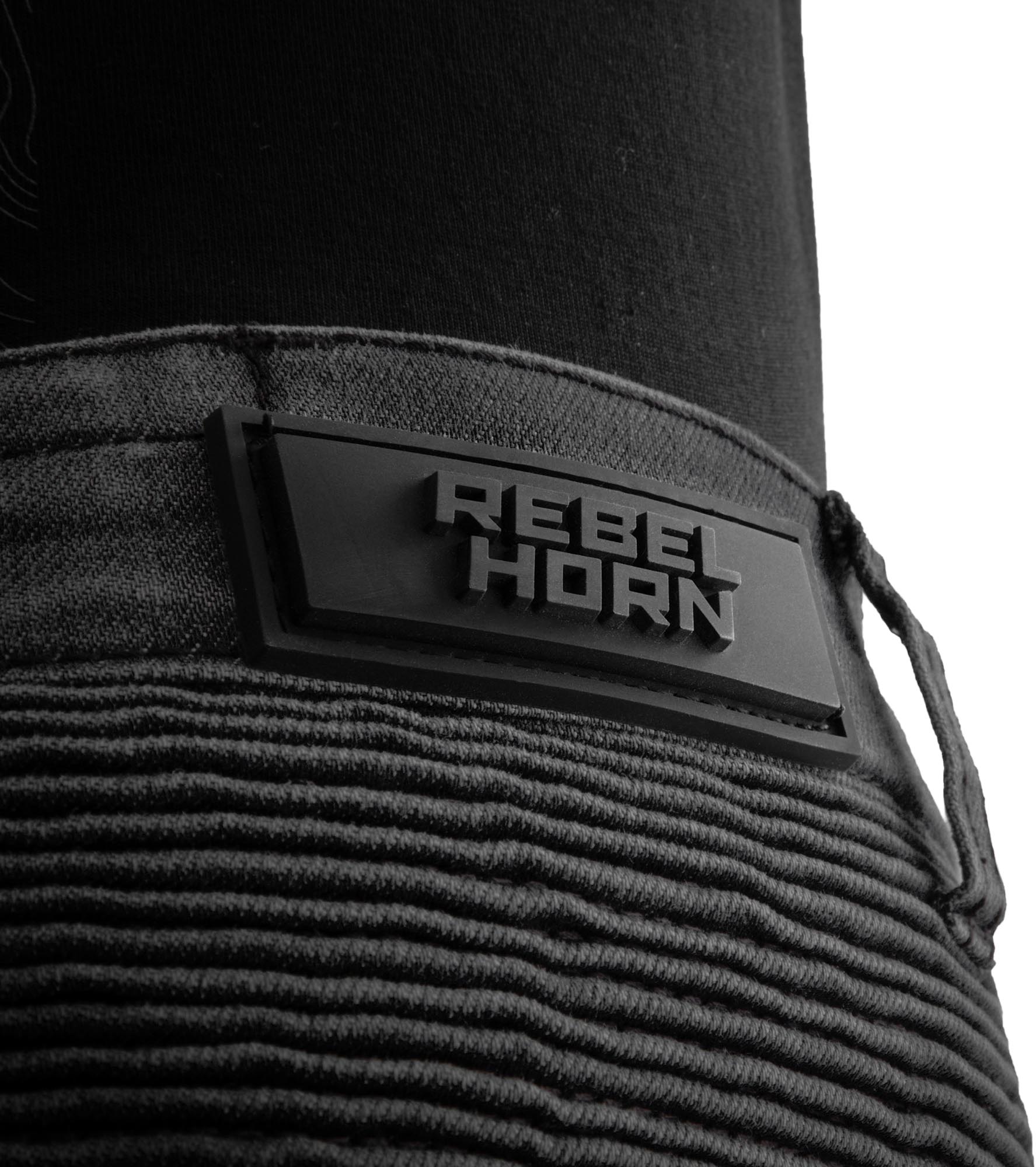 Rebelhorn Revolt Motorcykeljeans Sort 36/34 Figur 9