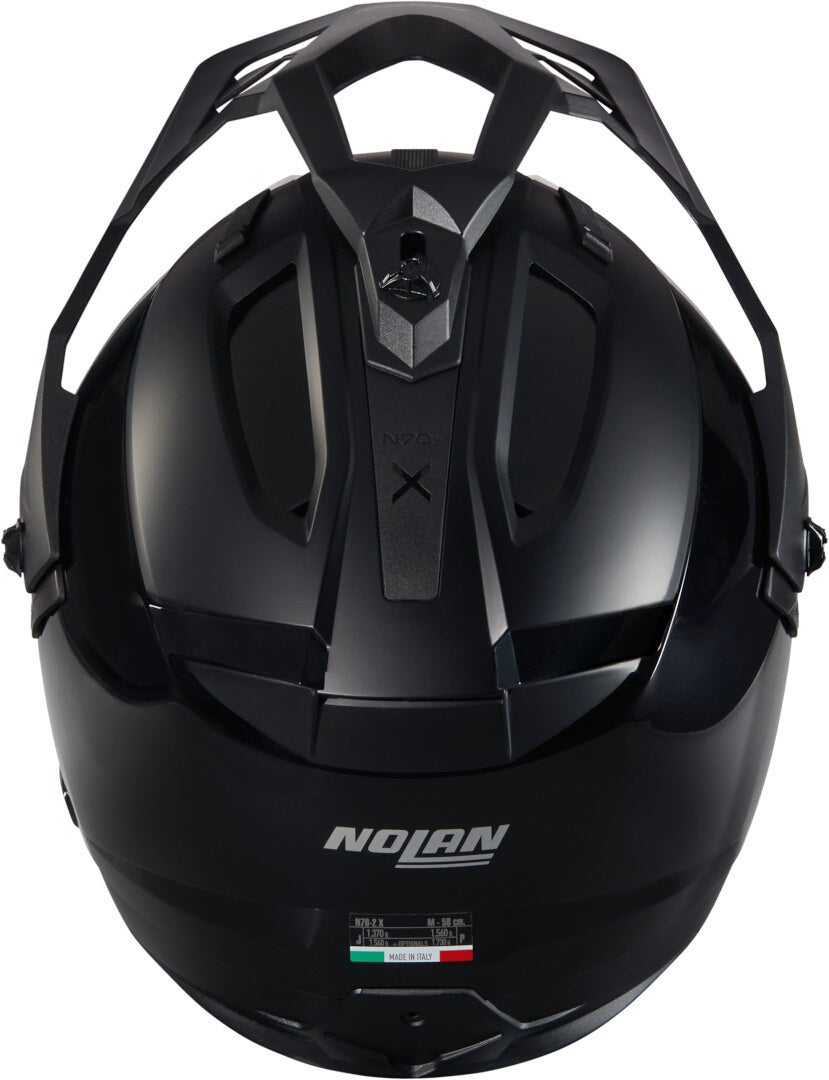 Nolan N70-2X 06 Classico N-Com Casco da motocross nero M (58) Figura 3