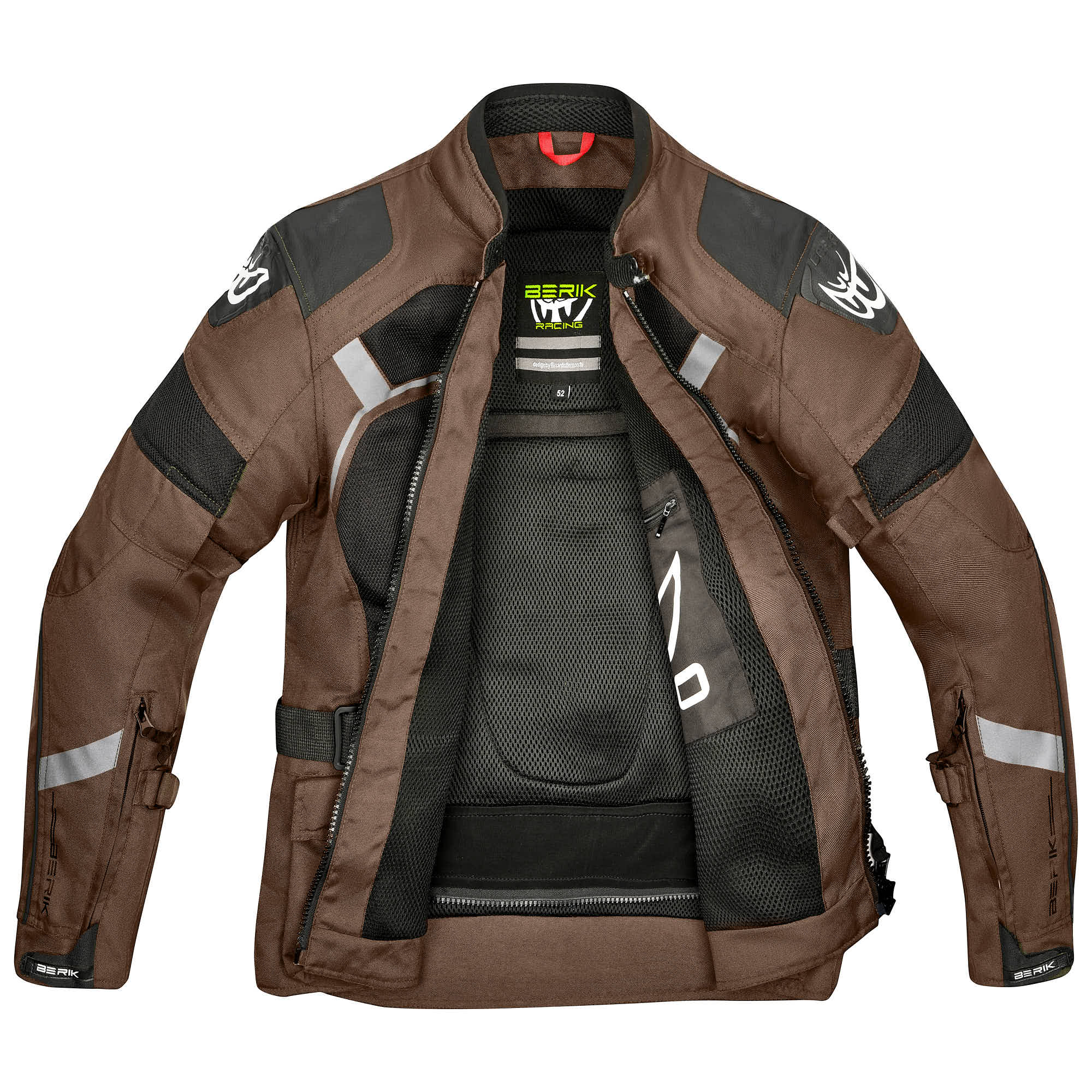 Berik Absolute Terra Motorcycle Textile Jacket brown/black 48 Figure 3