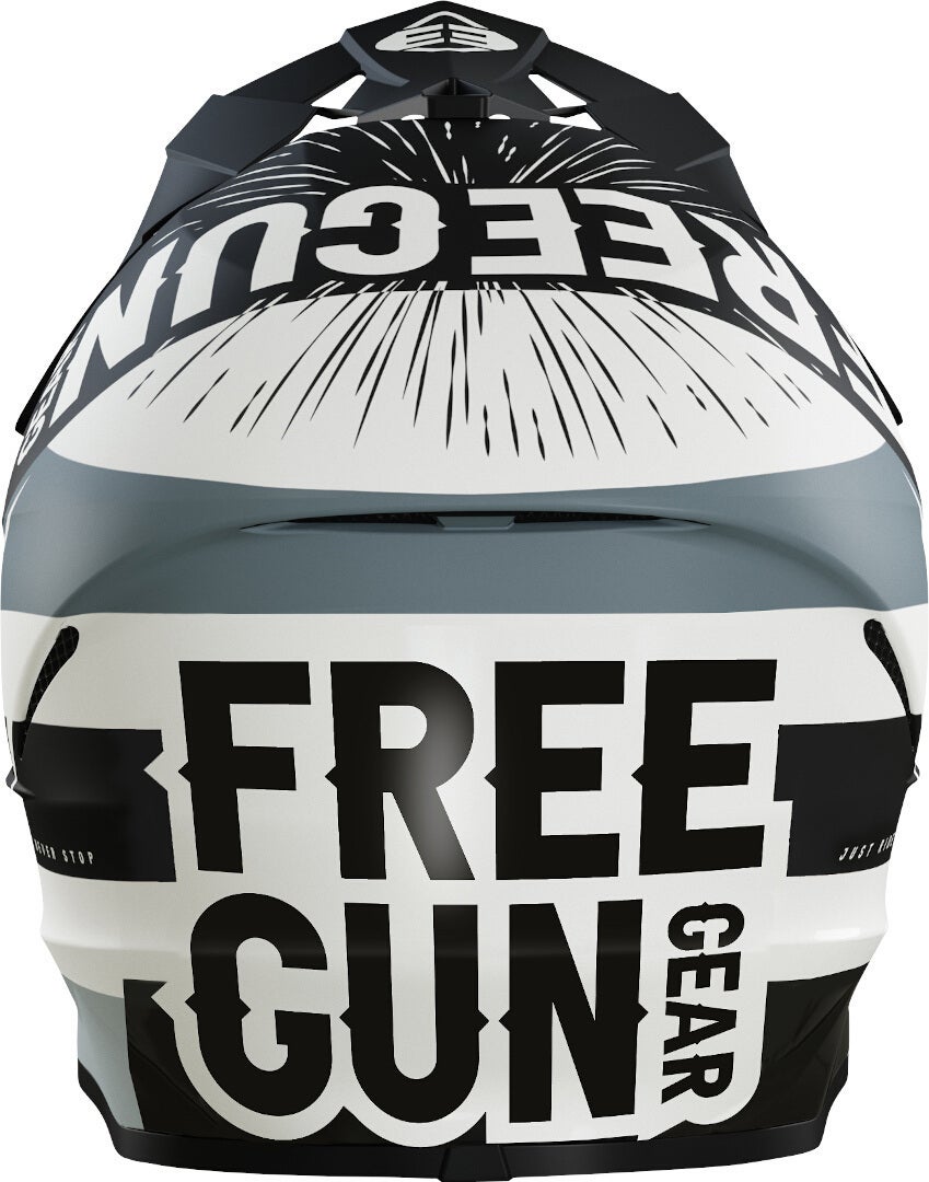 Freegun XP4 Load Casco de Motocross Negro/Blanco L (59/60) Figura 2