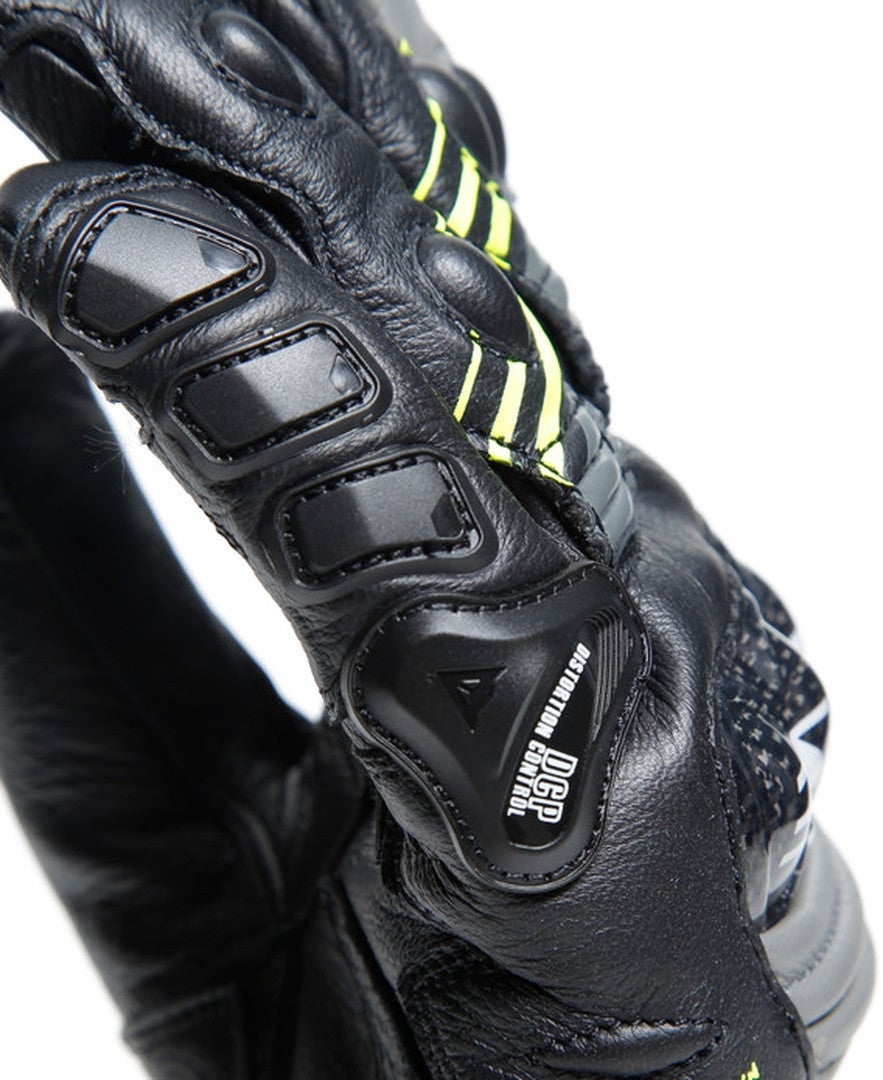 Dainese Druid 4 Motorcykelhandsker sort/grå/gul M Figur 12