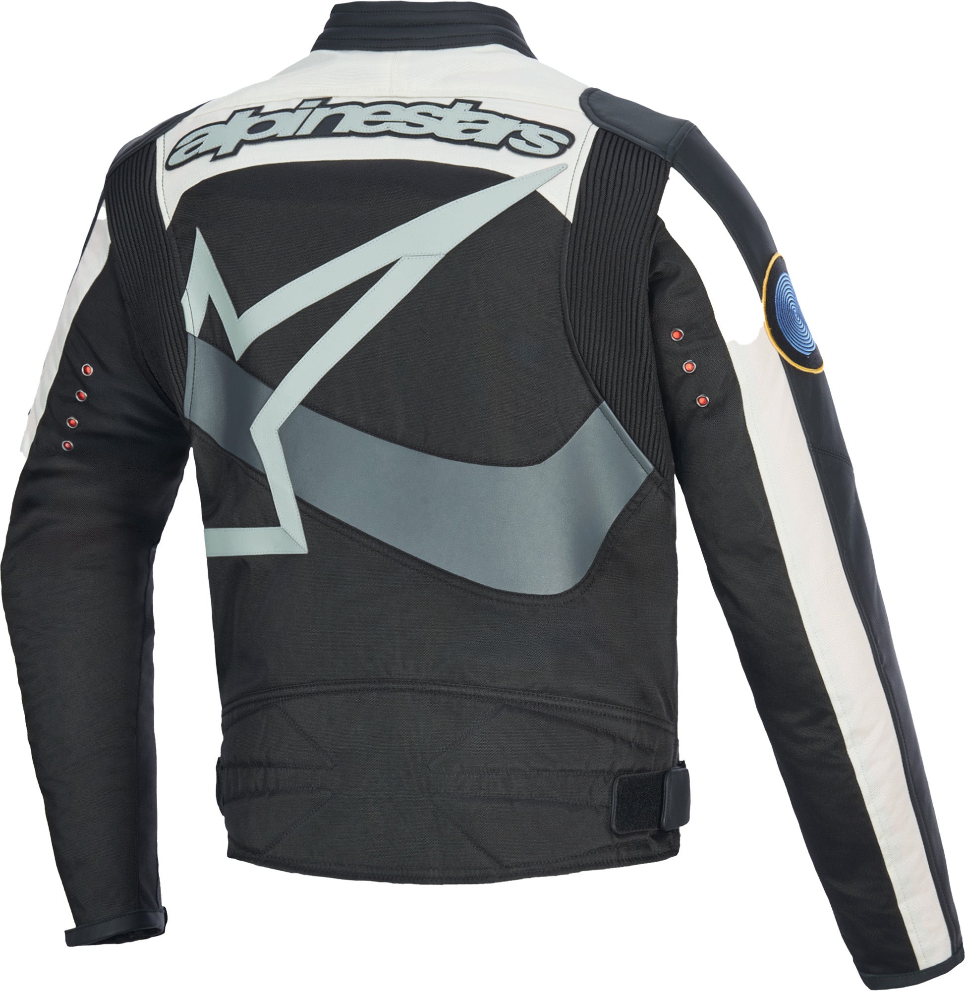 Alpinestars Idles wasserabweisende Damen Motorrad Textiljacke weiß/rot/schwarz M Abbildung 2