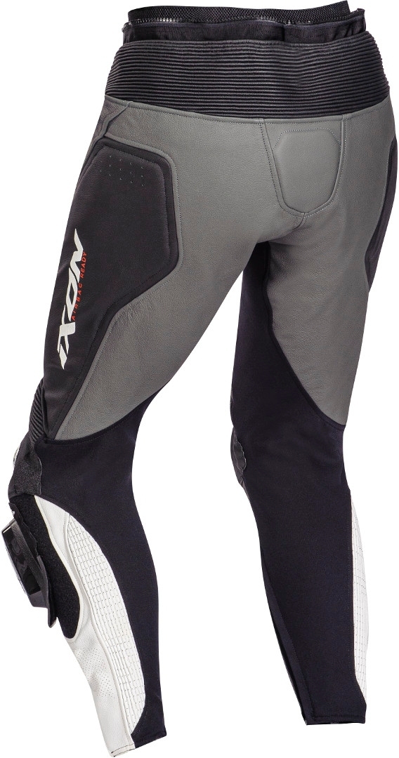 Ixon Vendetta Evo Motorrad Lederhose schwarz/grau/weiß M Abbildung 2
