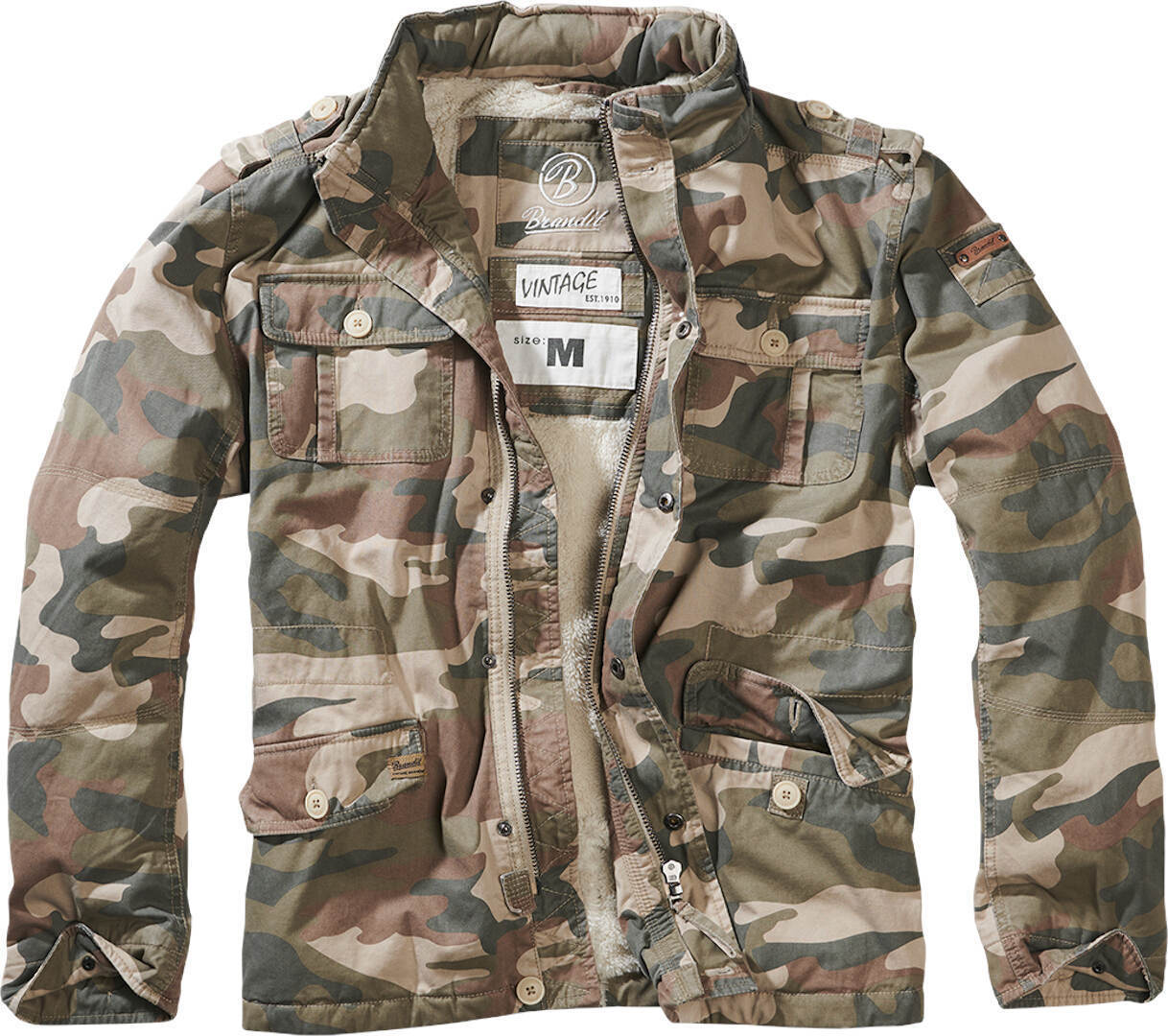 Brandit Men's Woodland Britannia Winter Jacket