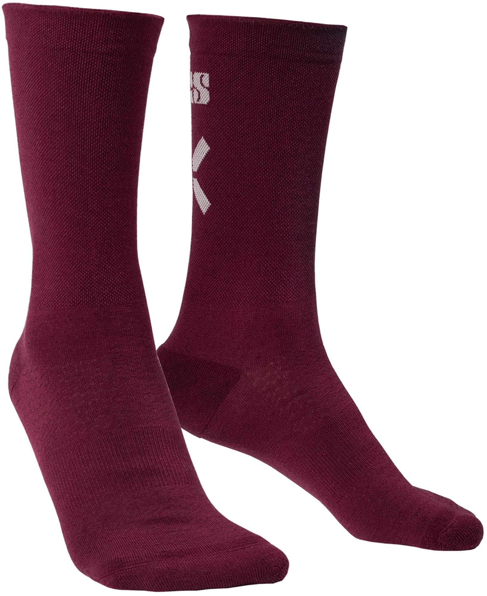 IXS Carve 1.0 Socken rot M Abbildung 1