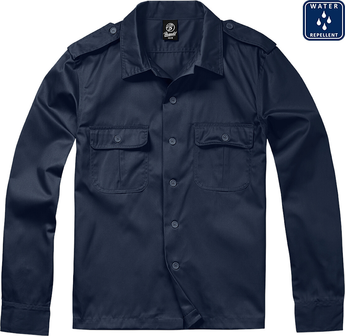 Brandit US Camicia a maniche lunghe Blu navy L Figura 1