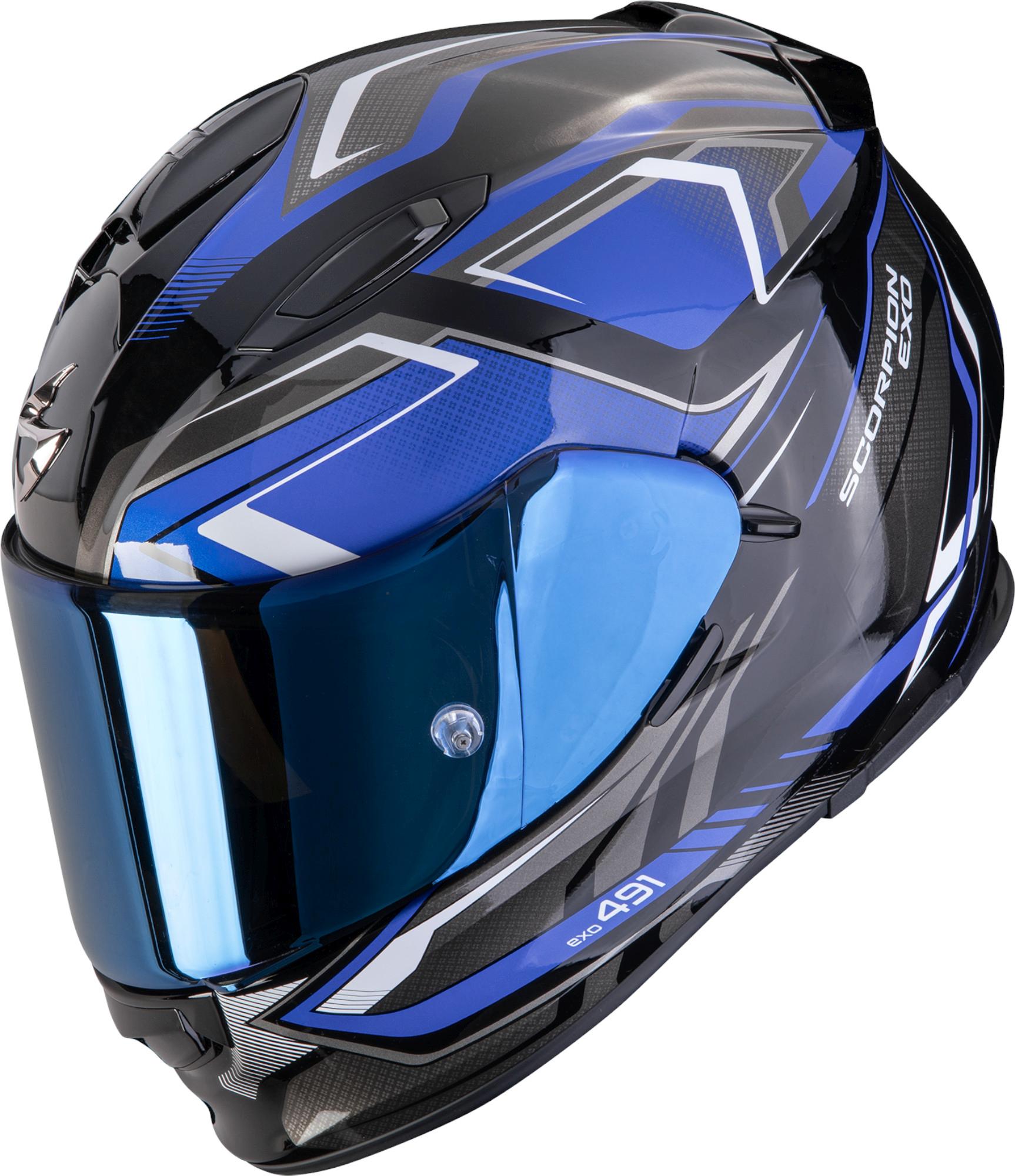 Scorpion Exo-491 Zumo Celoobličejová přilba černo/zelená S (55/56) Obrázek 1