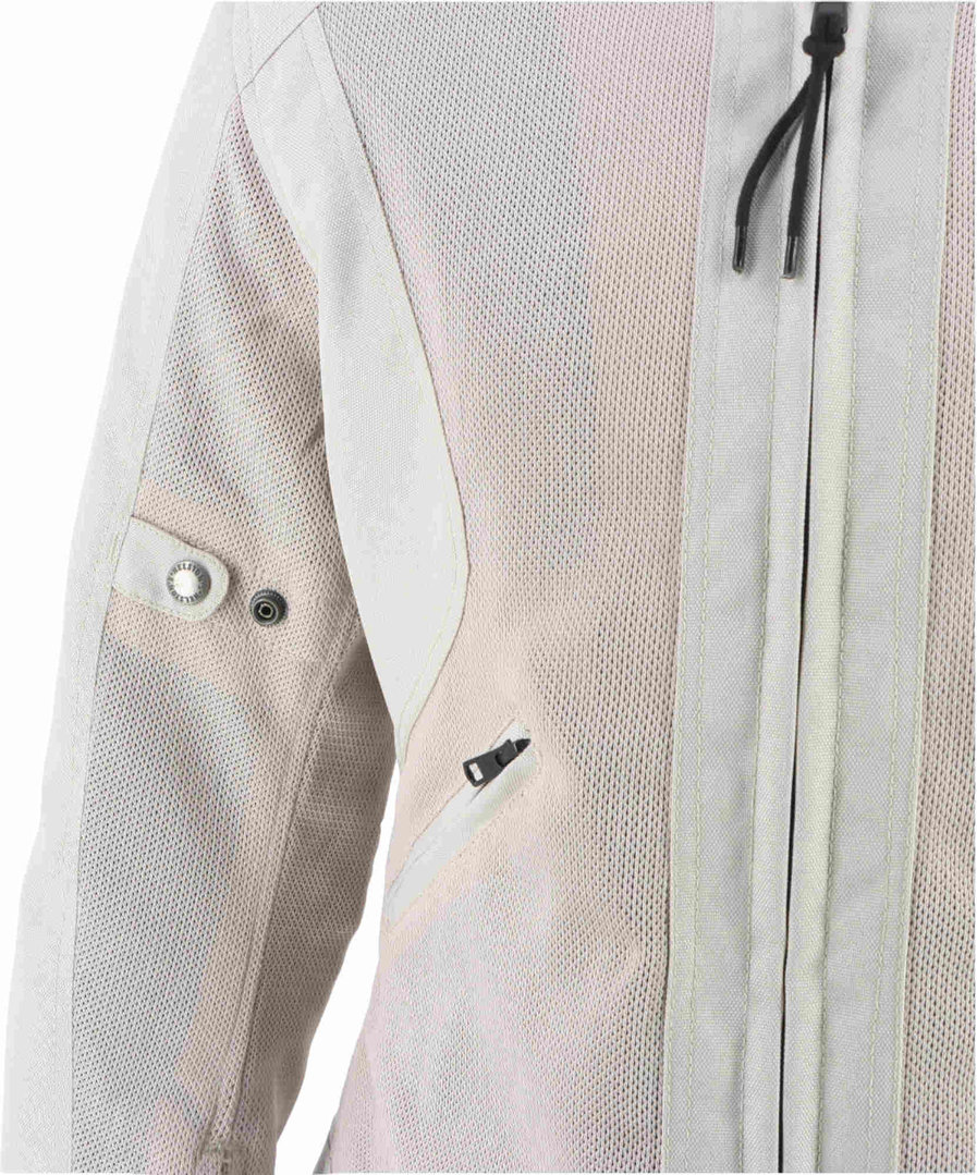 Side view of Helstons Stoner Evo Air Mesh Ladies Motorcycle Textile Jacket