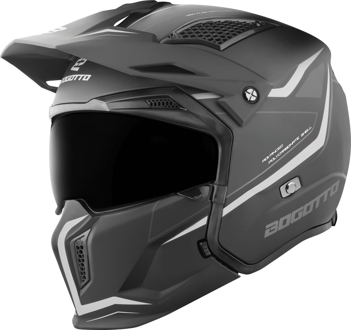 Side view of Bogotto Radic WN-ST 22.06 Helmet