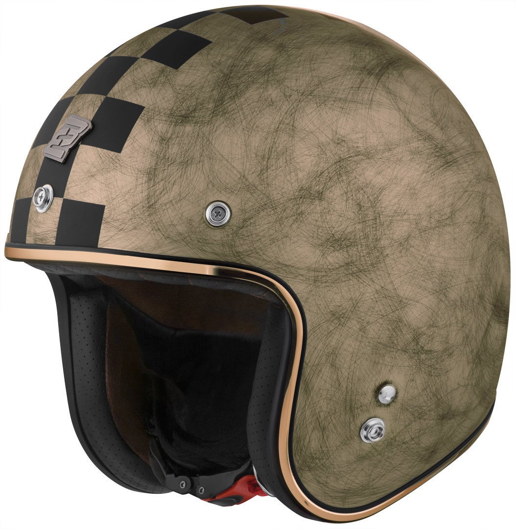 Bogotto V541 Scacco Cască cu reacție Bronz matt S Figura 1