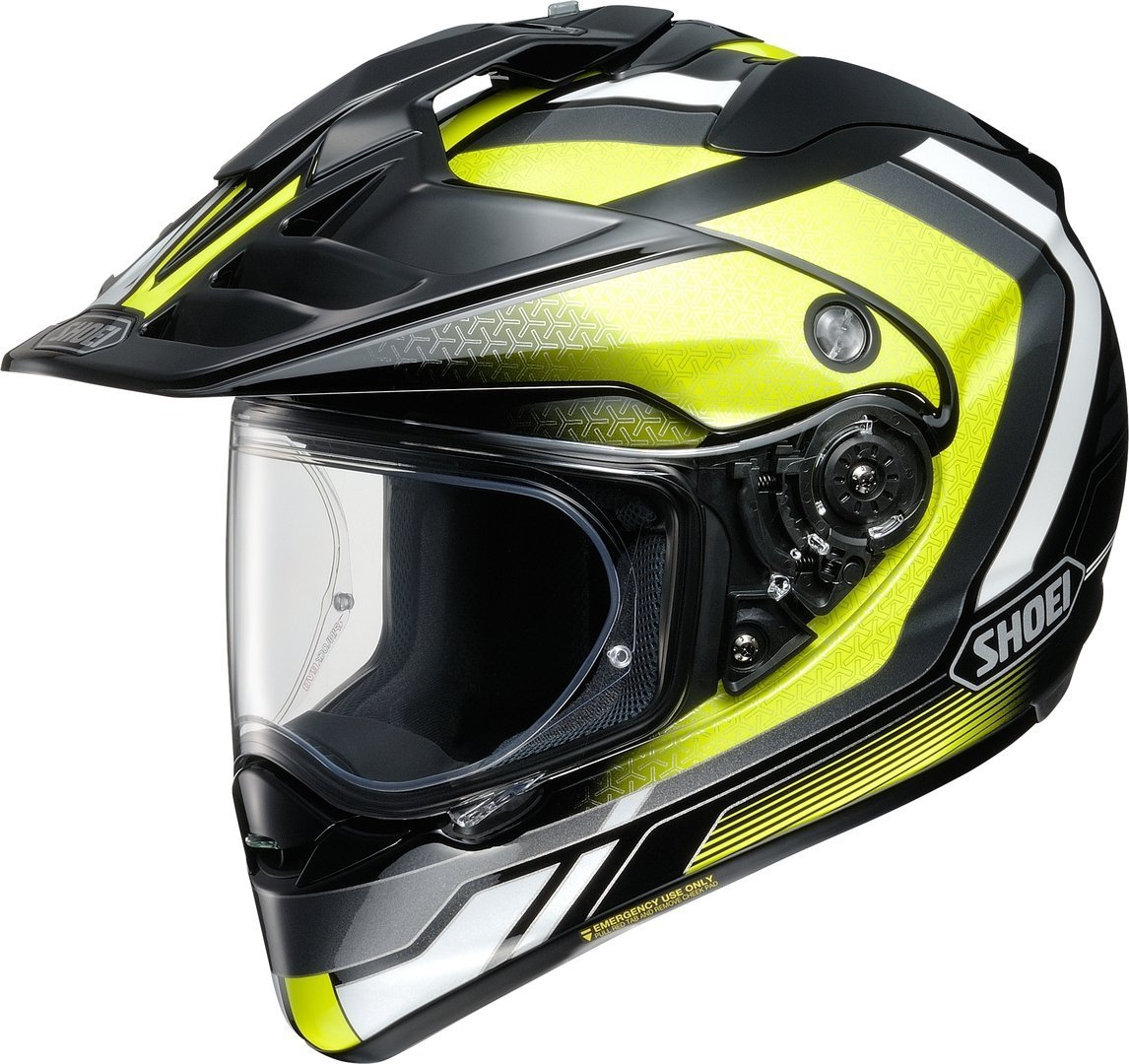 Shoei Hornet ADV Souvereign Cască de motocross Negru/Galben/Alb XS (53/54) Figura 1