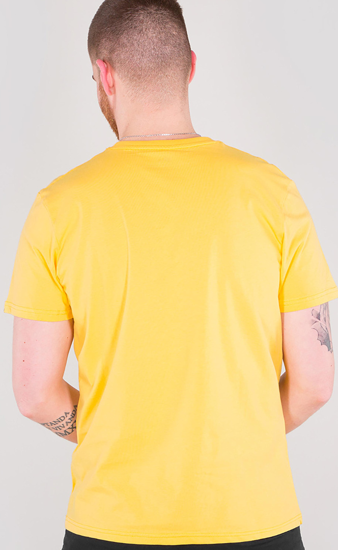 Alpha Industries Basic T-Shirt yellow M Figure 2