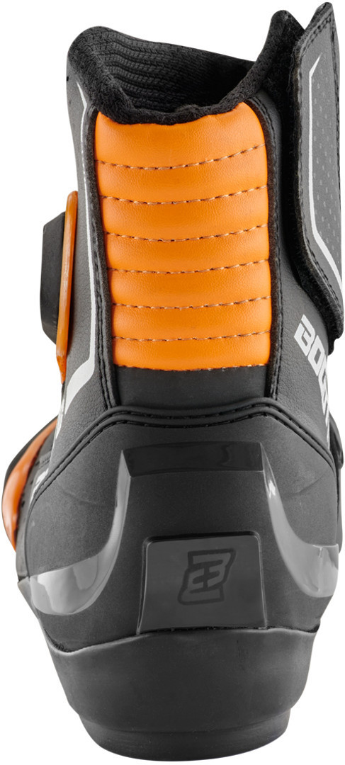 Bogotto Cartagena perforerade motorcykelstövlar svart/orange 36 Figur 4