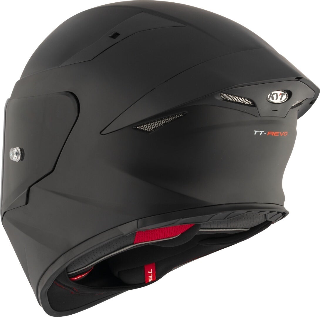 KYT TT-Revo Plain Casco nero opaco S (55/56) Figura 6