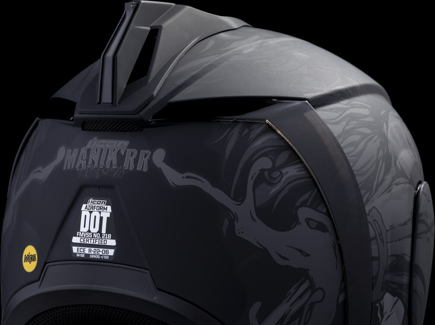 Icon Airform Manik'R Dark MIPS Cască S (55/56) Figura 10