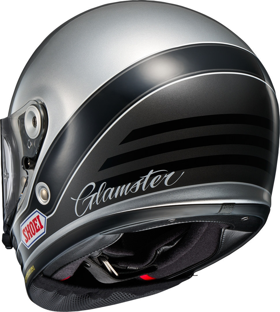 Shoei Glamster 06 Abiding Hjälm grå/svart Man (57/58) Figur 3