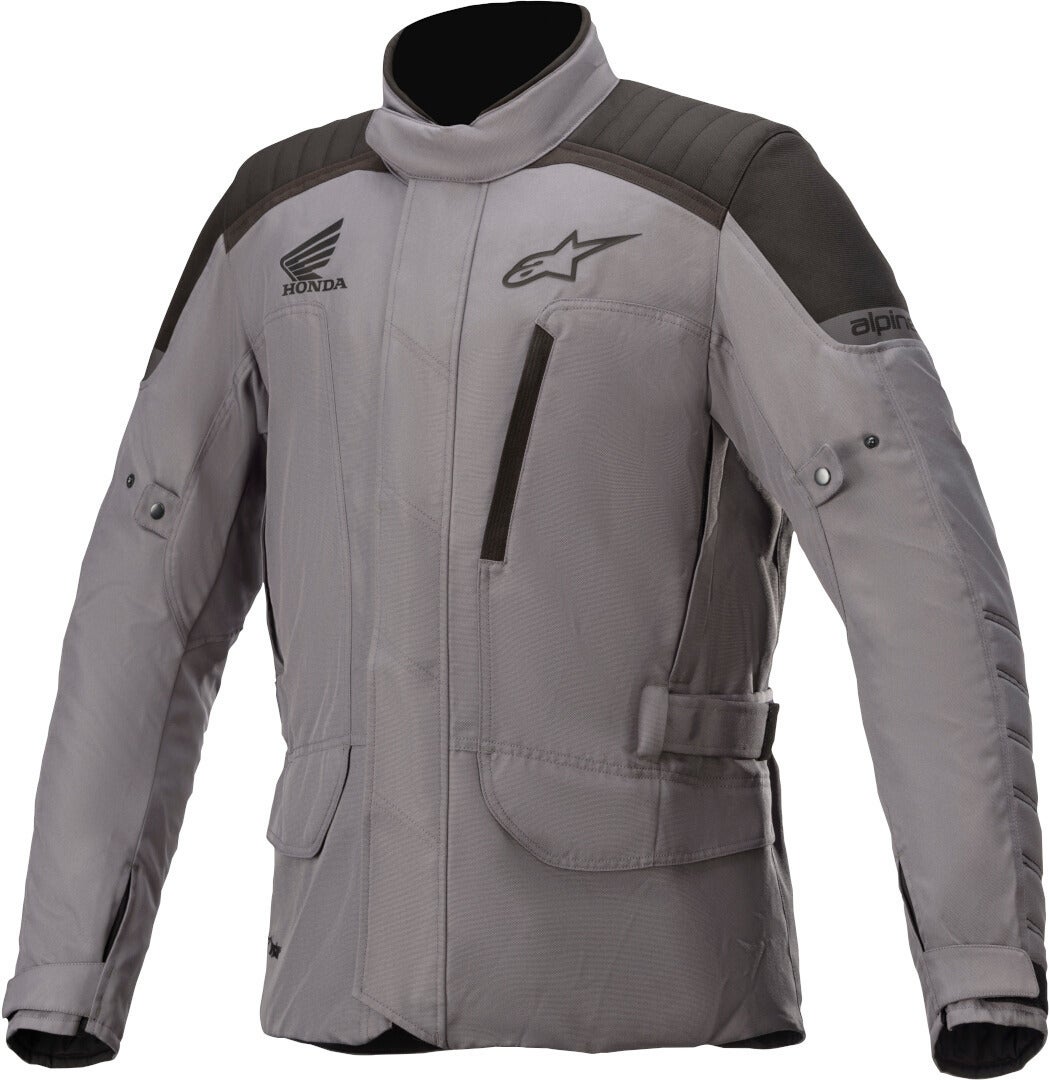 Alpinestars Honda Gravity Drystar Motorrad Textiljacke grau/schwarz XXL Abbildung 1