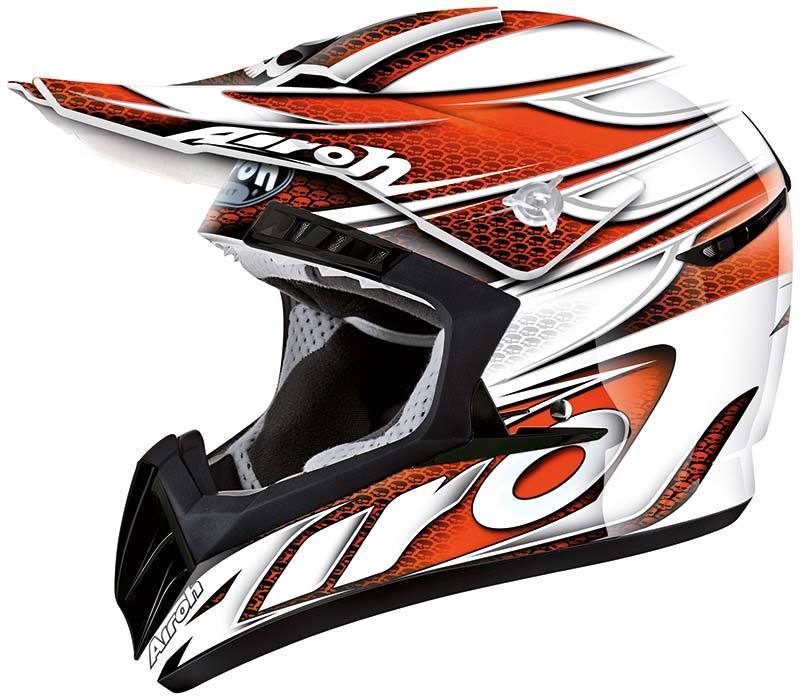 Airoh CR901 Linear Casco de Motocross Blanco/Negro S (55/56) Figura 3