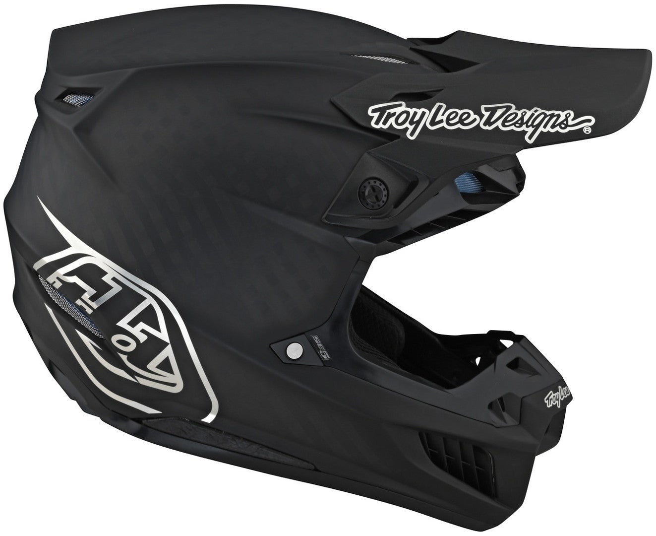 Troy Lee Designs SE5 Stealth Carbon Casco da motocross S (55/56) Figura 6