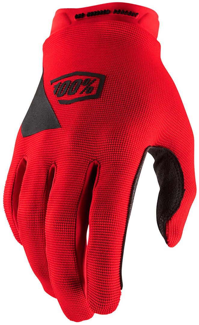 100% Ridecamp Bicycle Gloves red L Figure 1