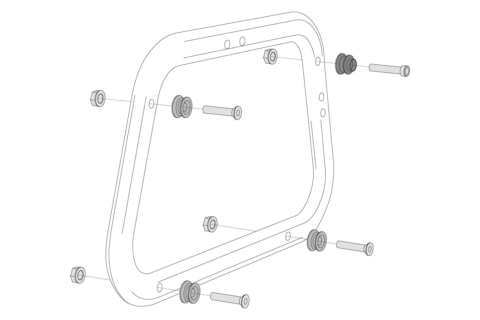 SW-Motech Adapter kit for EVO carrier - 2 pcs. For AERO ABS side cases. Figure 1 SW-Motech Adapter kit for EVO carrier - 2 pcs. For AERO ABS side cases. Figure 1