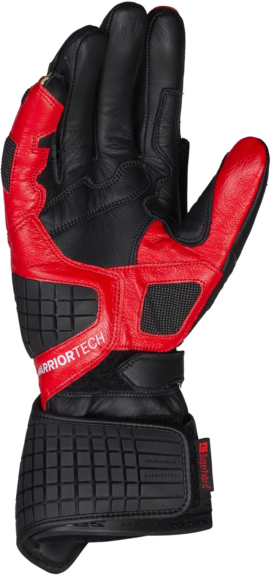 Spidi Carbo Track Evo 2 Motorrad Handschuhe schwarz/rot XL Abbildung 2