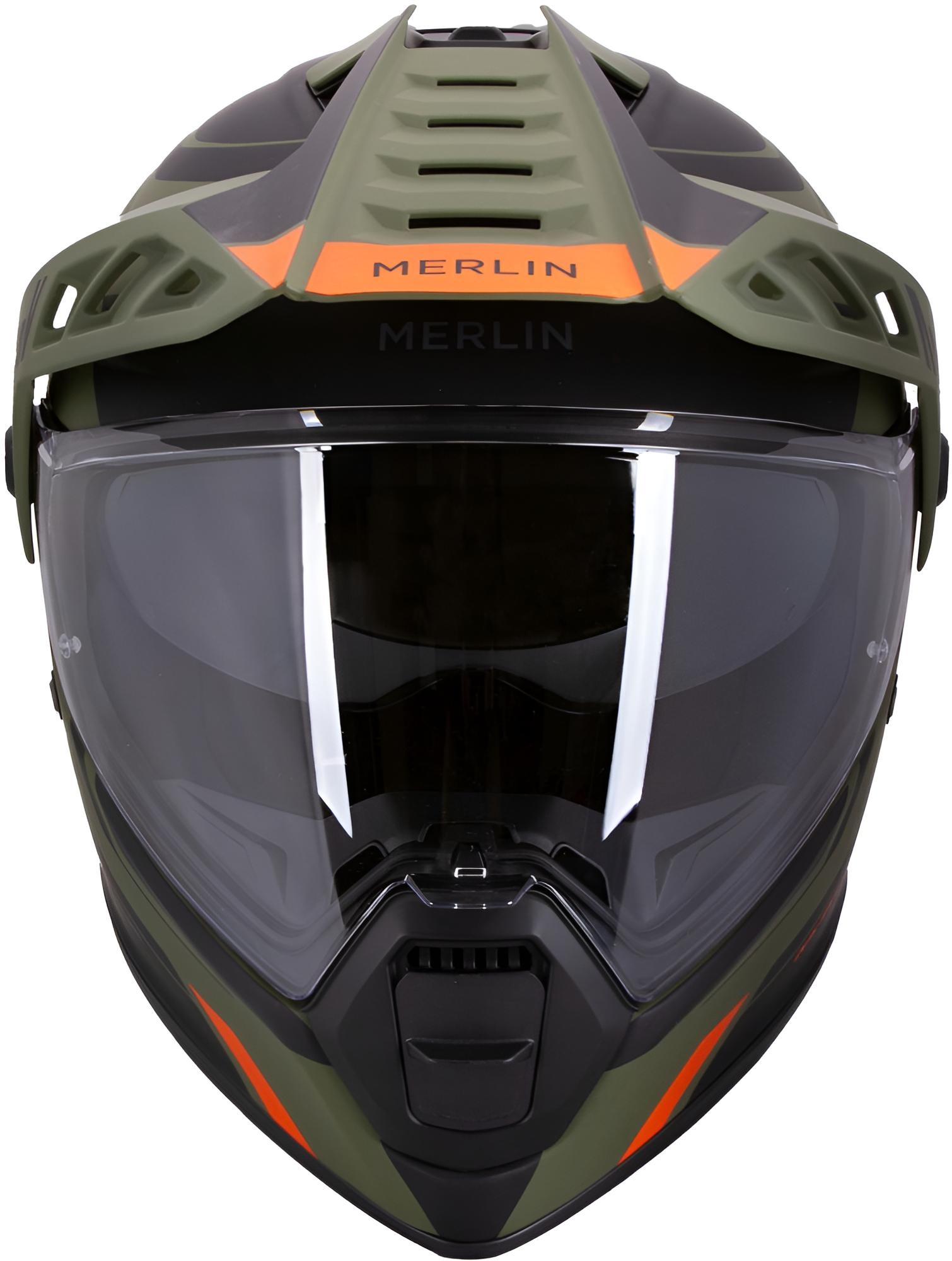 Merlin Torres Adventure Block Cască Enduro Verde mat XXL (63/64) Figura 3