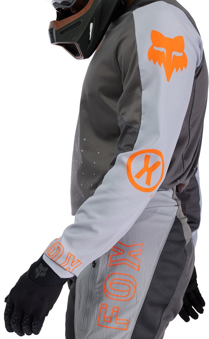 FOX Ranger Air Off-Road Motocross Jersey grau L Abbildung 4