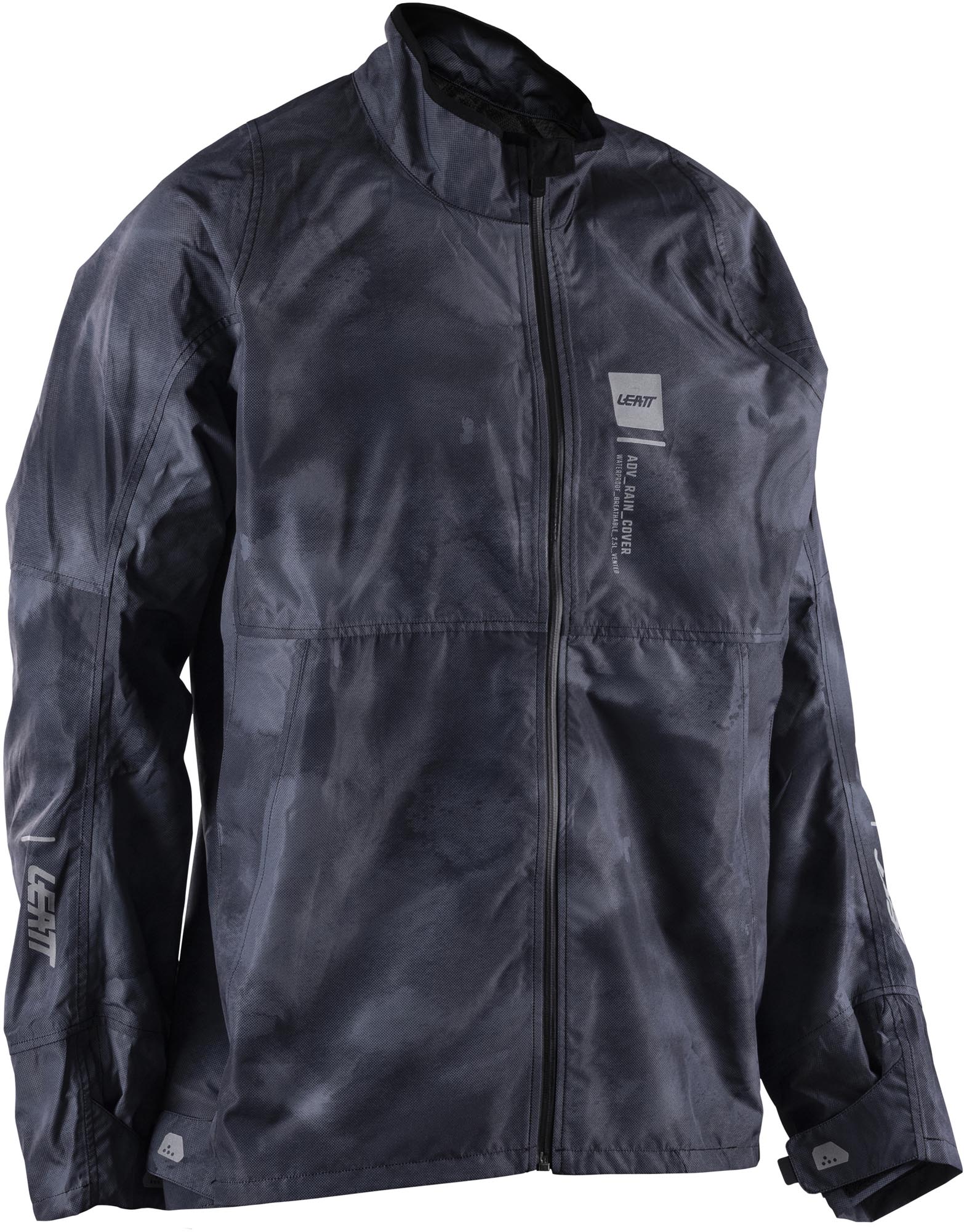 Leatt ADV Rain Cover Regenjacke grau/weiß S Abbildung 1