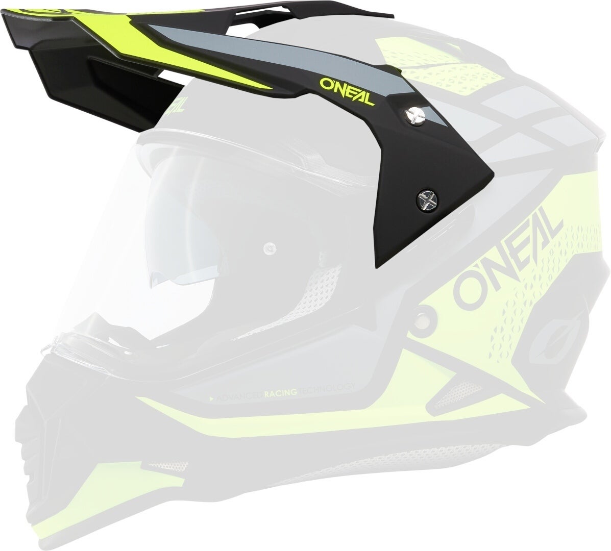 Oneal Sierra R Motocross Helm schwarz/neon-gelb L (59/60) Abbildung 7