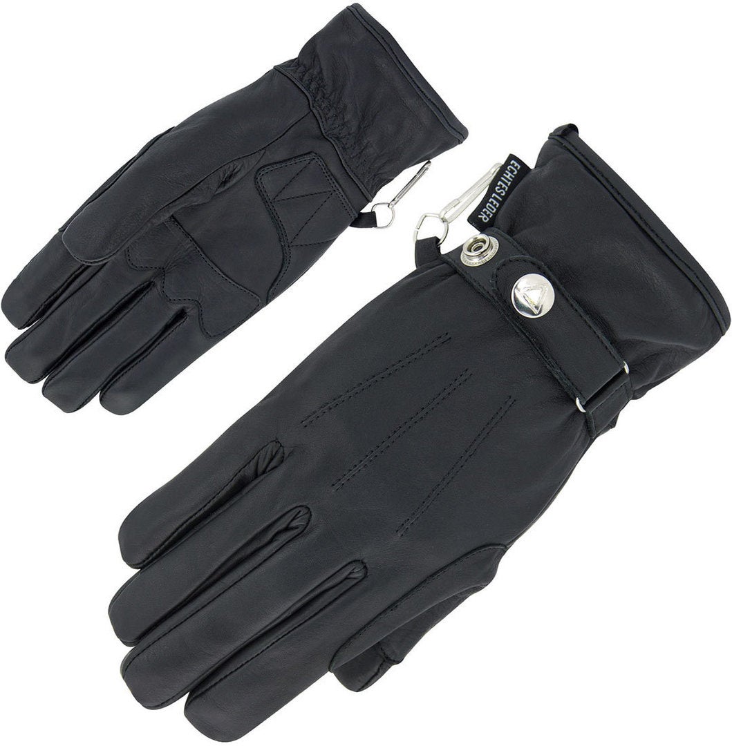 Orina Classic II Motorcykelhandsker Sort 8 (M) Figur 1