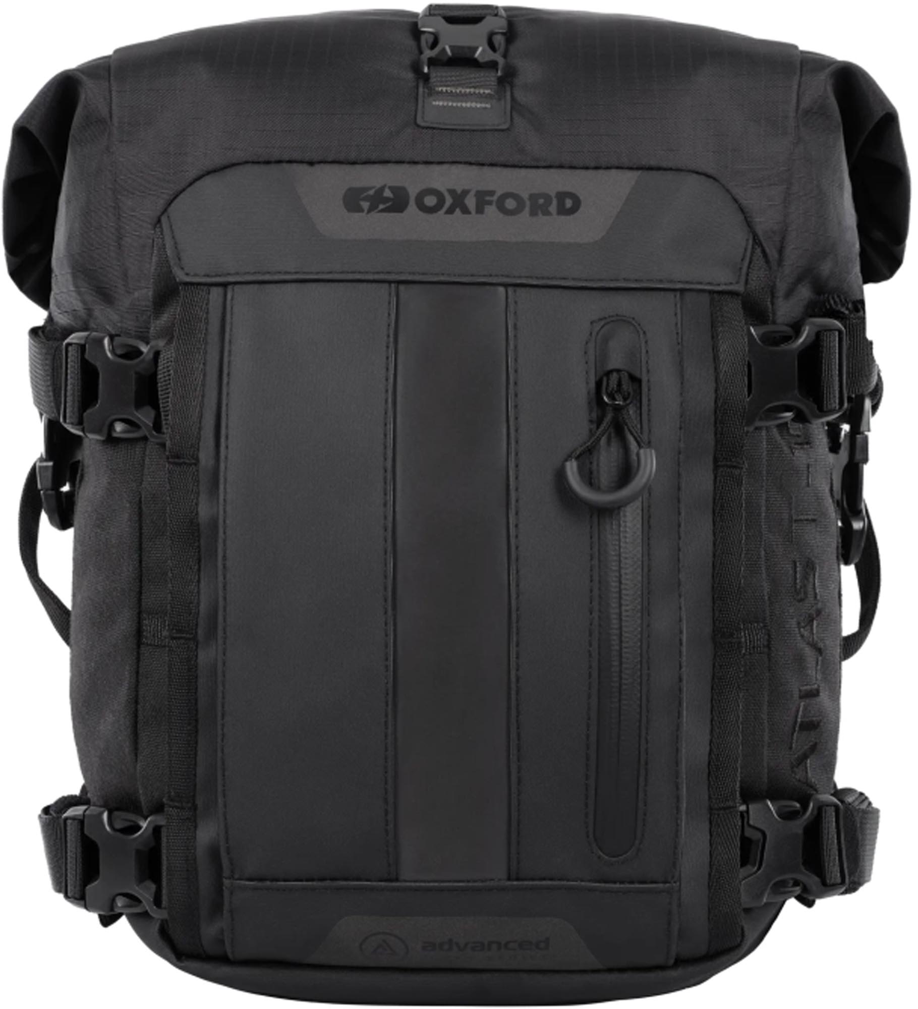 Oxford Atlas T-10 Sadel - Bagtaske Sort Figur 2