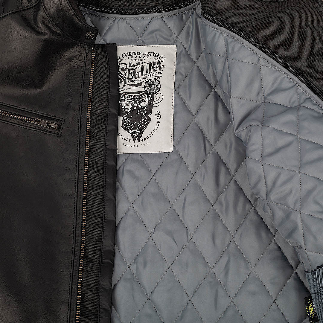 Segura Owen Motorcycle Leather Jacket L Figure 6
