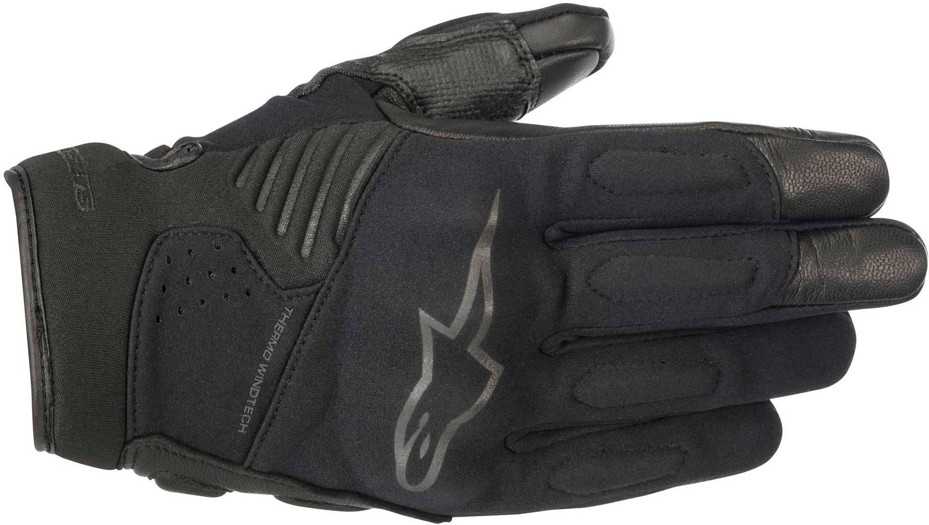 Alpinestars Men's Black Faster Motorcycle Gloves