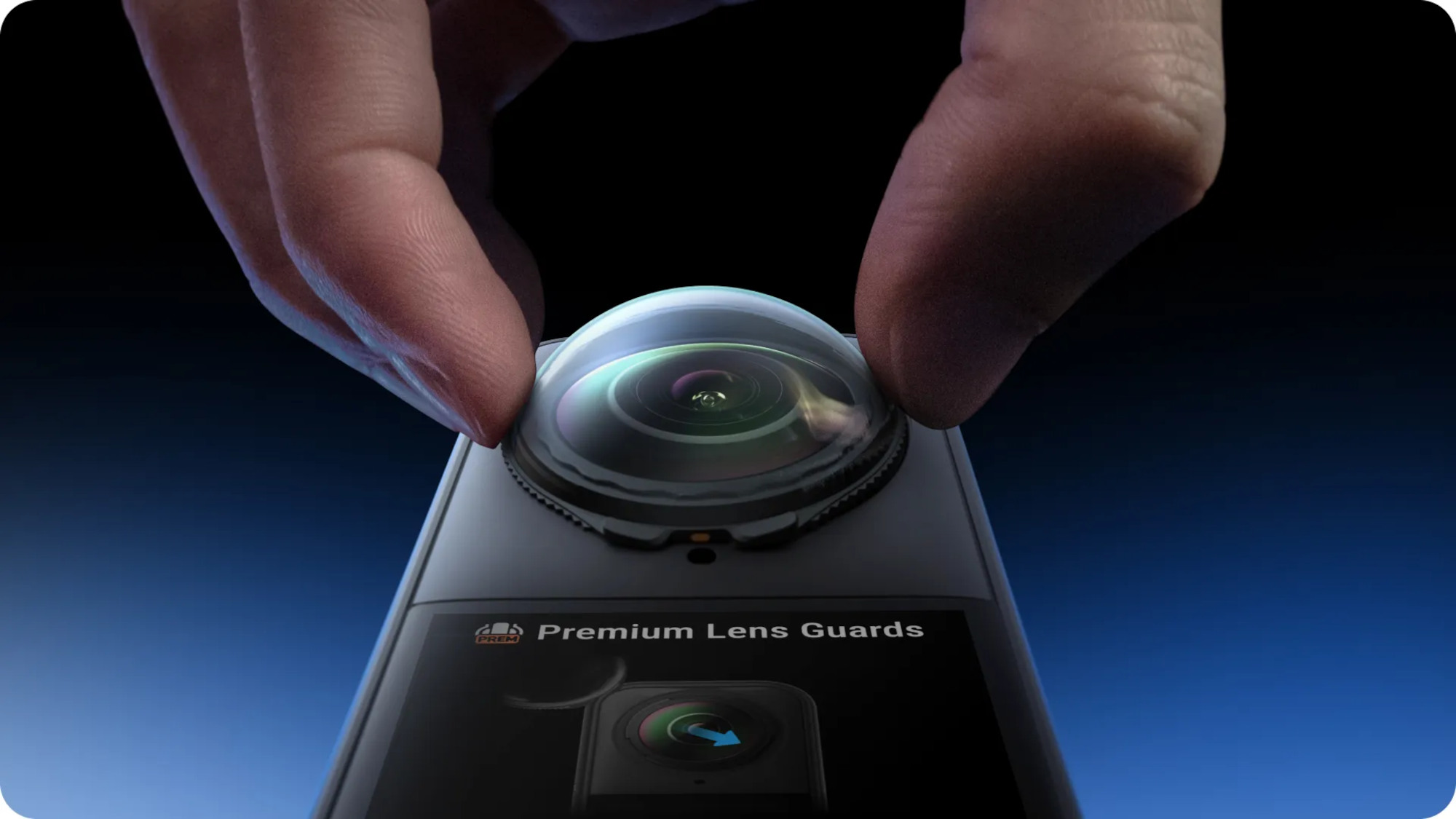 Insta360 X5 Protecții premium pentru lentile Figura 11