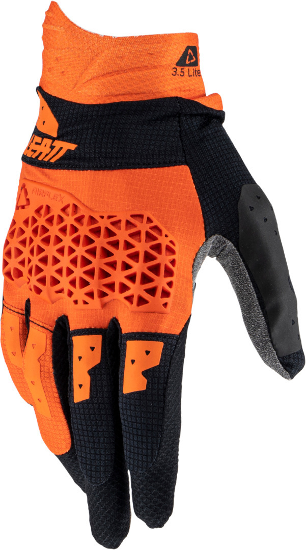 Leatt 3.5 Lite 2023 Mănuși de motocross Negru/Portocaliu L Figura 1