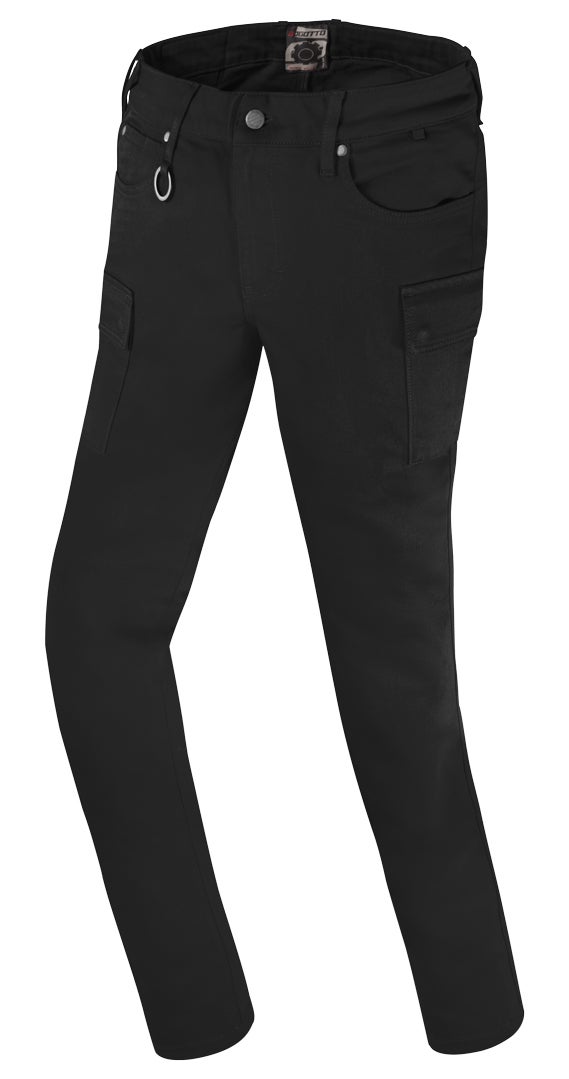 Bogotto Yagal Cargo Dame Motorcykel Tekstil Bukser Sort 32/32 Figur 1