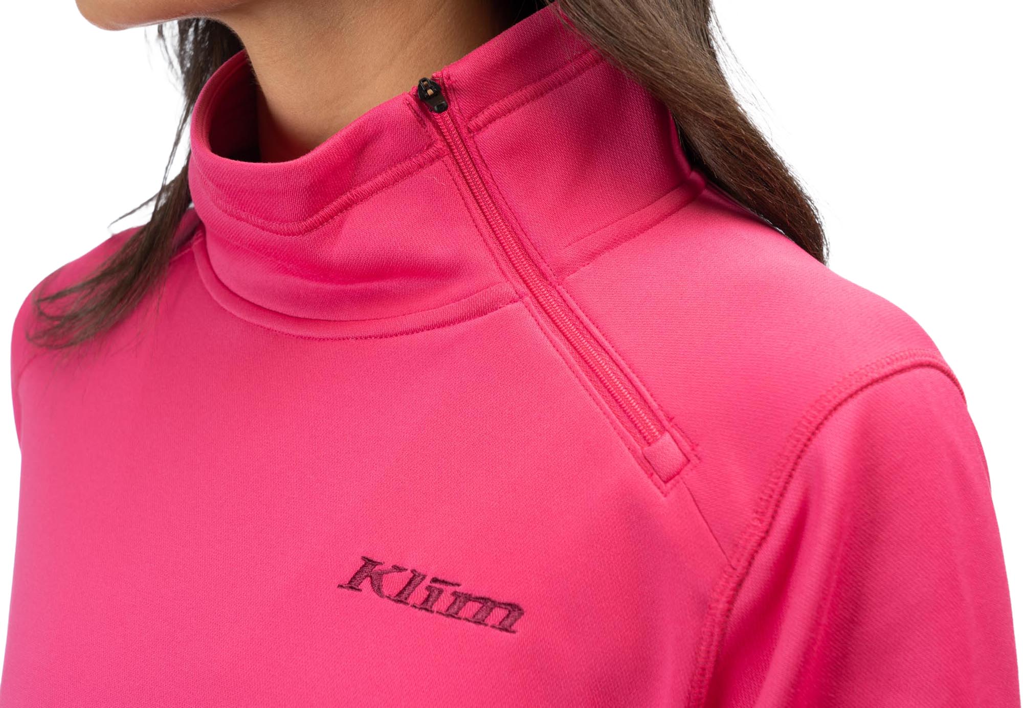 Klim Solitude Asym Damen Pullover rosa M Abbildung 4