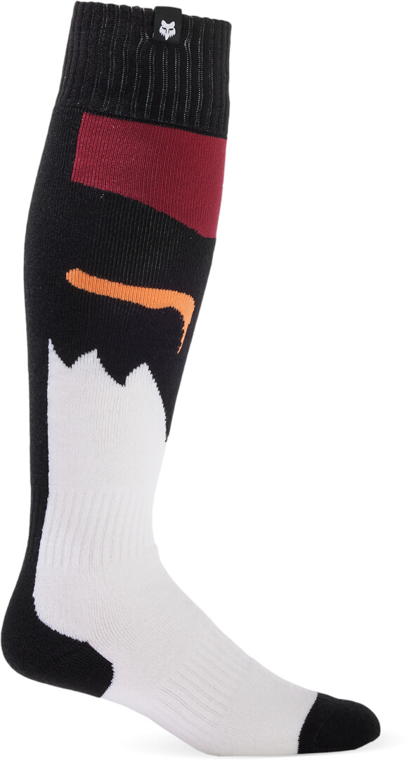 FOX 180 Flora Motocross Strumpor svart/vitt S Figur 1