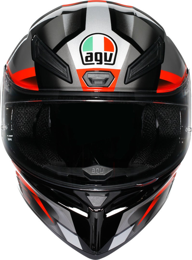 AGV K1 S Fastlap Casco negro/gris/rojo S (55/56) Figura 7
