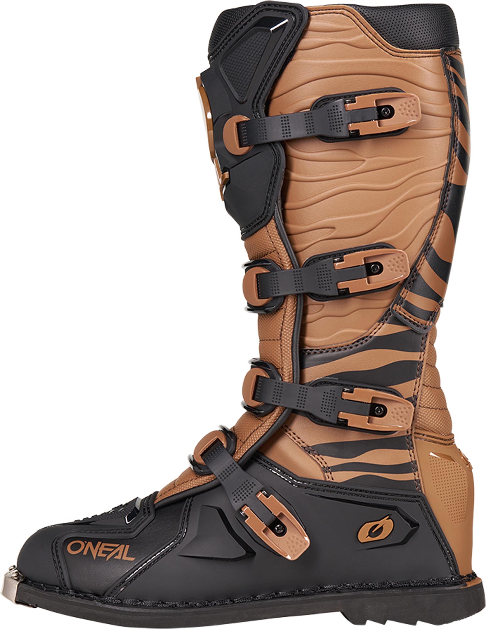 Oneal 3SRS EC Zebra Motocross Boots black/brown 40 Figure 1