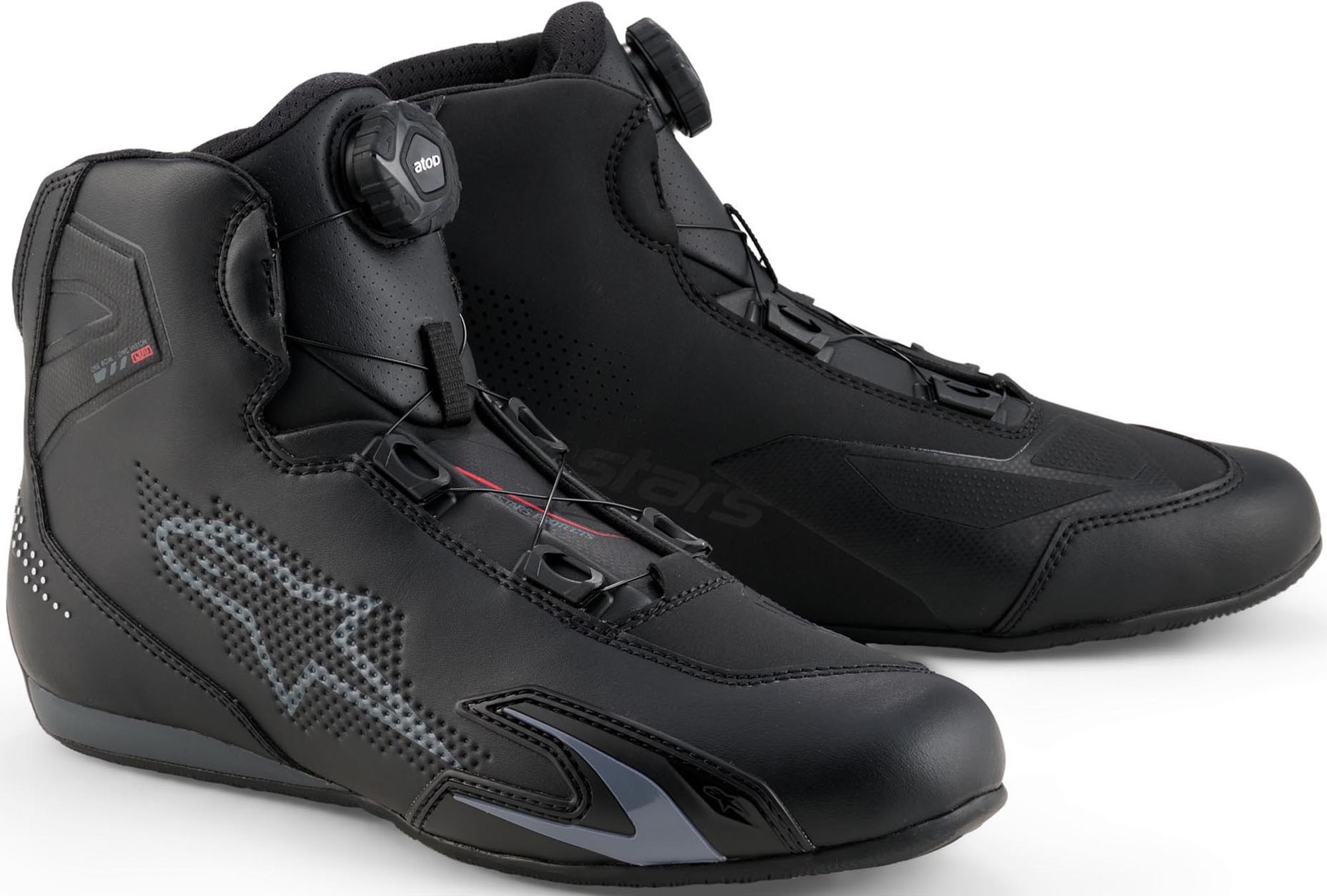 Alpinestars Celer Motorcykelsko sort/mørkegrå 6,5 Figur 1
