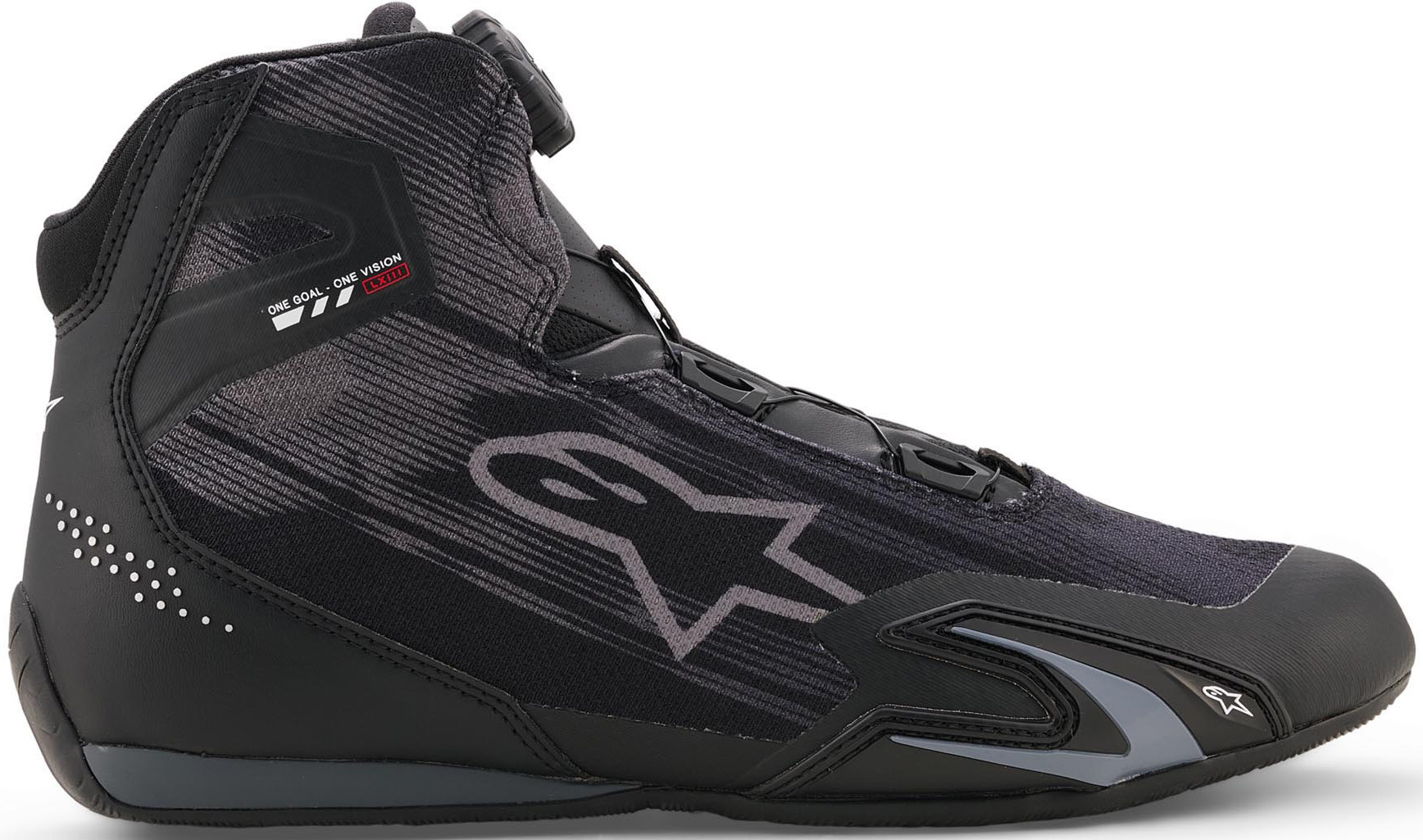 Alpinestars Celer Superair Motorrad Schuhe schwarz/dunkelgrau 9,5 Abbildung 4