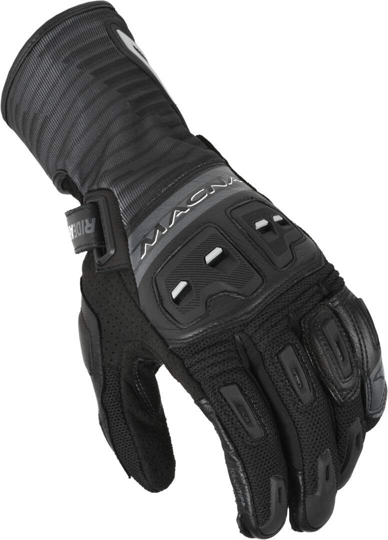 Macna Shellar perforated Motorcycle Gloves black M Figure 1