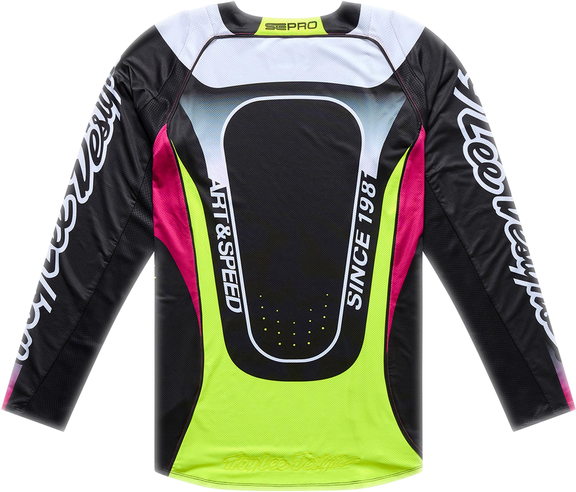 Troy Lee Designs SE Pro Salvo Maillot Motocross Noir/Blanc XL Figure 2